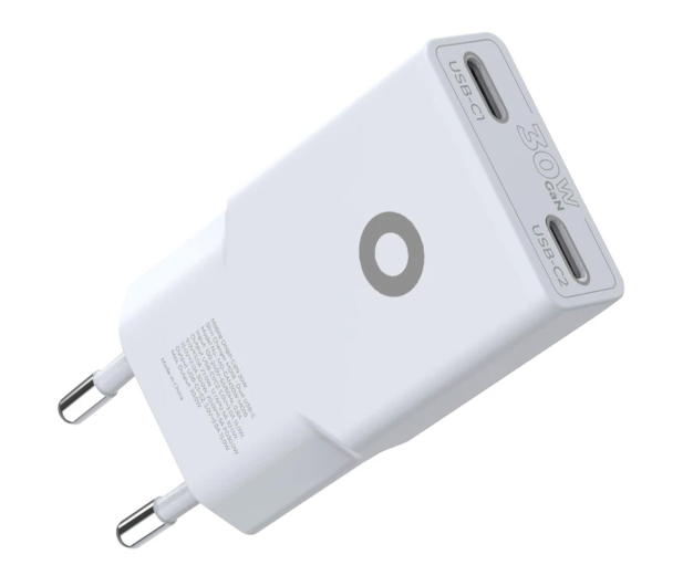 Mobile Origin GaN 30W Slim Charger MO18 Dual USB-C white - 1485293 - zdjęcie 2